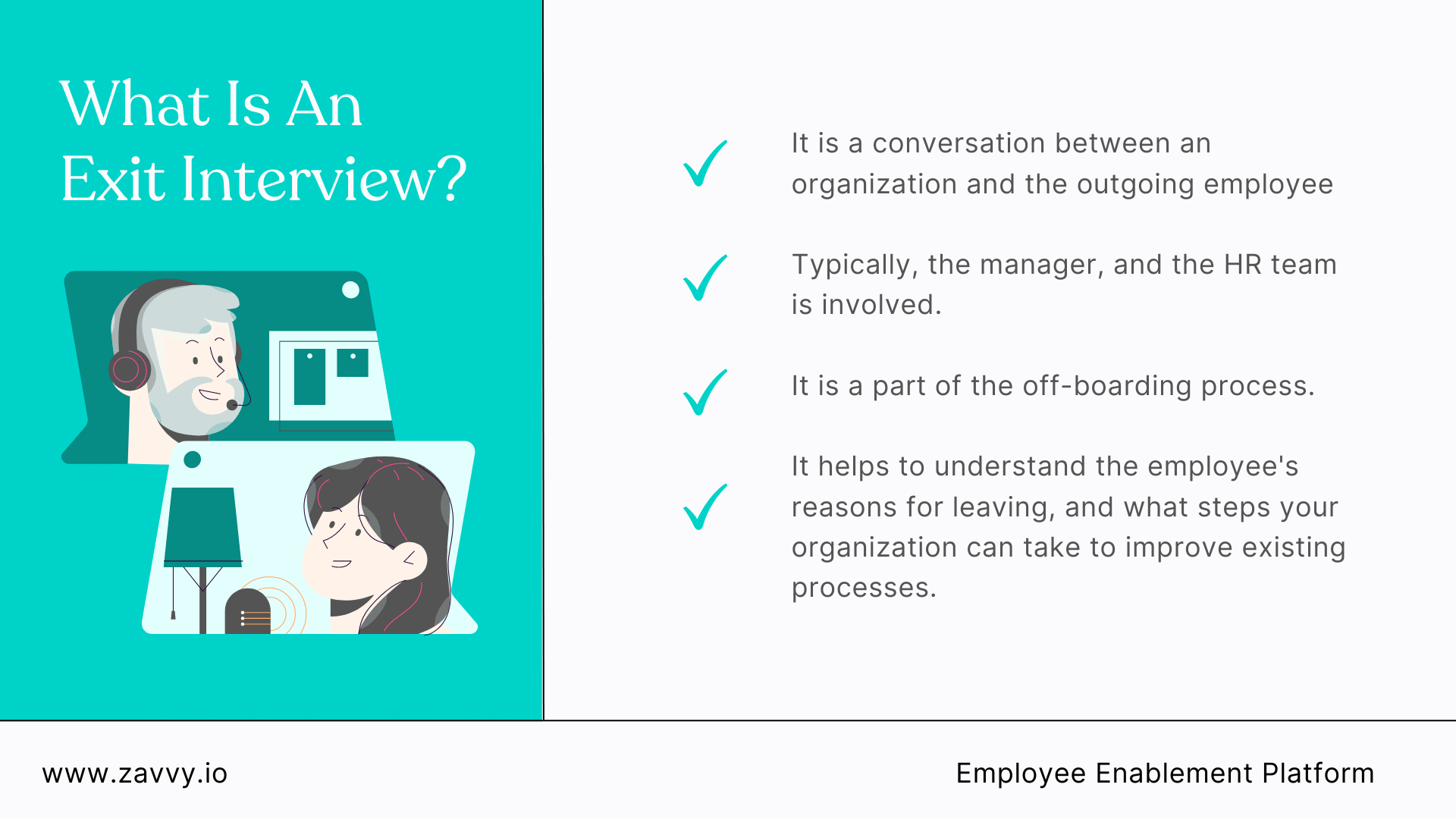 How To Conduct An Exit Interview Incl. Expert Tips Zavvy